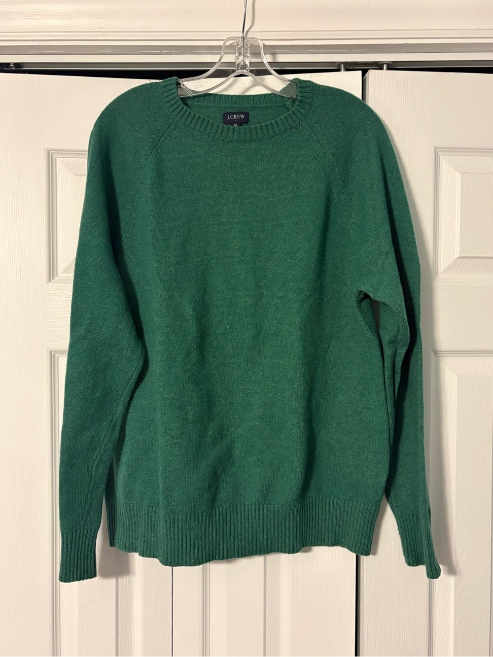 J. Crew Men’s Emerald Green Crewneck Sweater